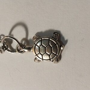 Turtle charm necklace